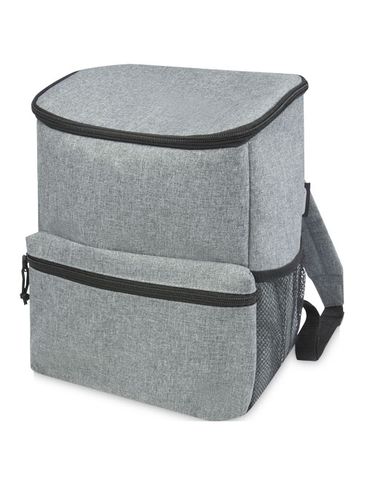 Plecak termoizolacyjny Tundra z plastiku PET z recyklingu, szary melanż