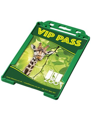 Uchwyt na plakietkę Pierre, zielony