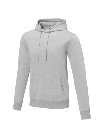 Charon męska bluza z kapturem, szary melanż