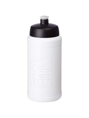 Baseline Rise bidon o pojemności 500 ml, biały / czarny