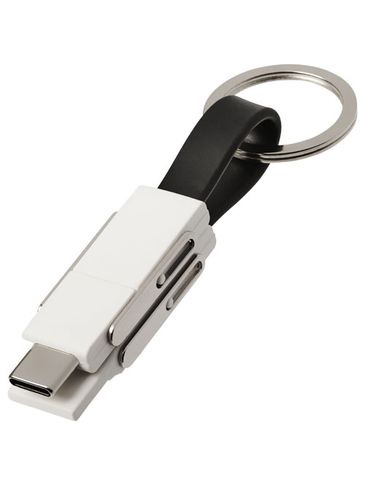 Jeden kabel 4-w-1 One, czarny