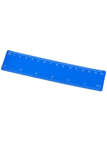 Linijka Rothko PP o długości 15 cm, niebieski