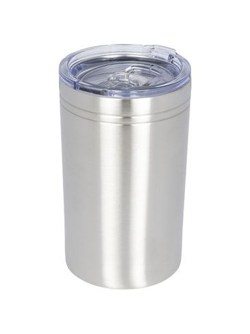 Kubek termiczny izolowany próżniowo Pika 330 ml, srebrny