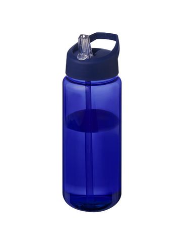 Bidon H2O Active® Octave Tritan™ o pojemności 600 ml z dzióbkiem, niebieski / niebieski