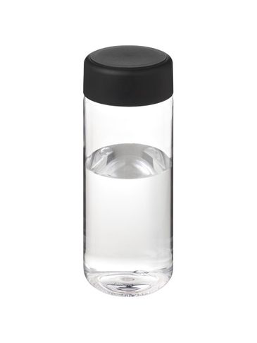 Bidon H2O Active® Octave Tritan™ o pojemności 600 ml z zakrętką, przezroczysty bezbarwny / czarny