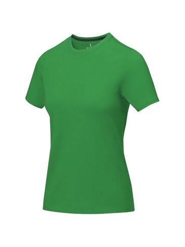 Damski t-shirt Nanaimo z krótkim rękawem, zielona paproć