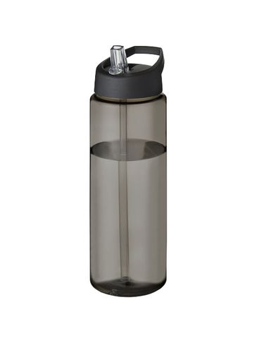 H2O Active® Eco Vibe 850 ml, bidon z dzióbkiem , ciemnografitowy / czarny