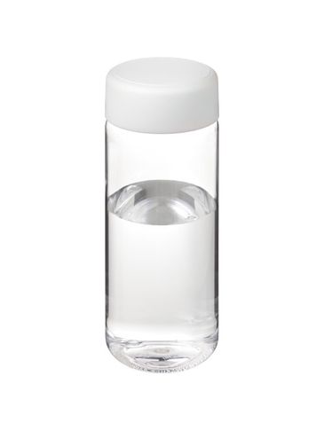 Bidon H2O Active® Octave Tritan™ o pojemności 600 ml z zakrętką, przezroczysty bezbarwny / biały