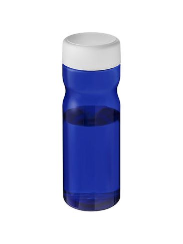 Butelka H2O Active® Eco Base 650 ml screw cap, niebieski / biały