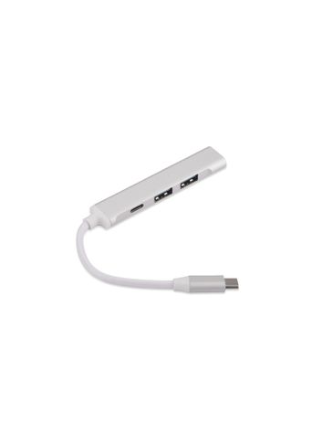 Rozdzielacz HUB USB z kablem typ C - ROSKO