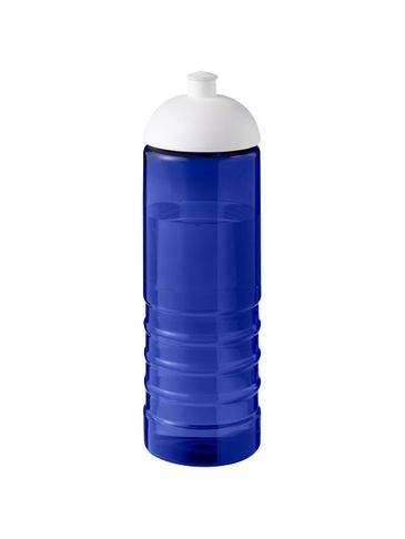 H2O Active® Eco Treble bidon z kopułową pokrywką o pojemności 750 ml , niebieski / biały