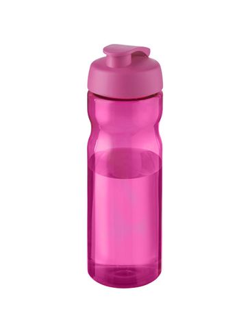 Bidon H2O Base® o pojemności 650 ml z wieczkiem zaciskowym, magenta / magenta