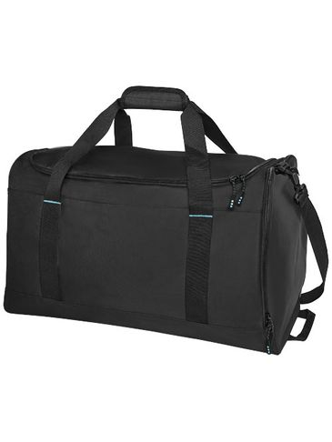 Torba podróżna Baikal z plastiku GRS z recyclingu, czarny