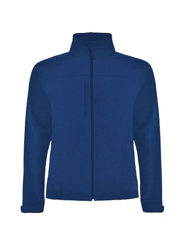 Rudolph kurtka unisex typu softshell, błękit królewski