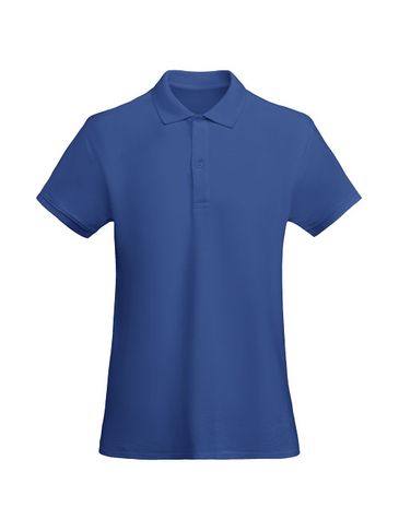 Prince polo damska z krótkim rękawem, błękit królewski