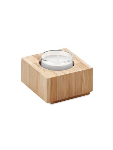 LUXOR - Bambusowy uchwyt na tealight