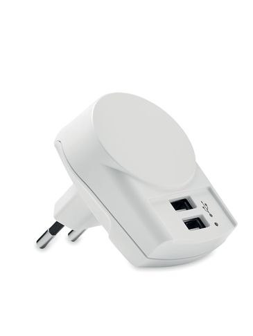 EURO USB CHARGER 2XA