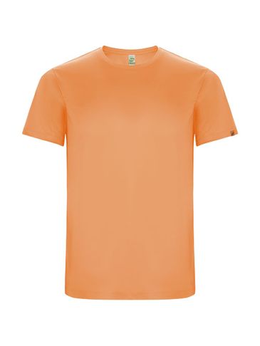 Imola sportowa koszulka męska z krótkim rękawem, fluor orange