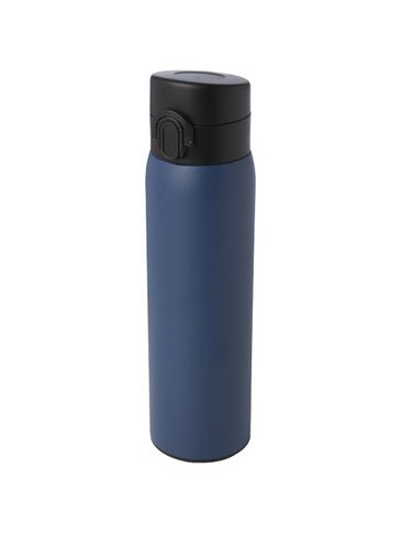 Sika izolowany termos o pojemności 450 ml wykonany ze stali nierdzewnej pochodzącej z recyklingu z certyfikatem RCS, ocean blue2