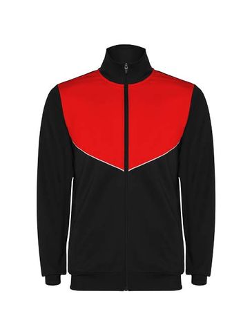 Evans dres unisex, czarny / czerwony