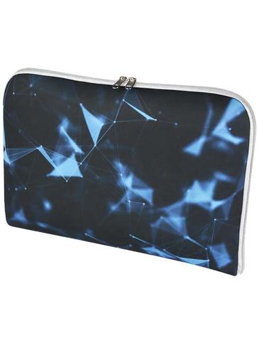 Mari etui na laptopa o przekątnej 15-16 cali z drukiem sublimacyjnym, biały / biały