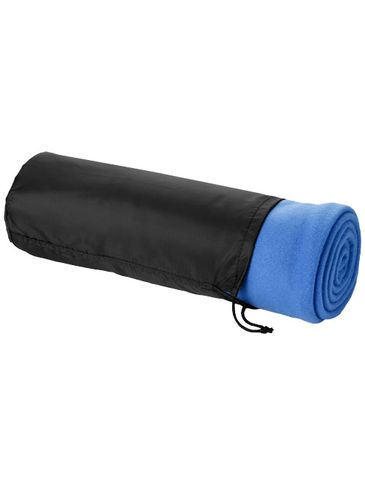 Koc z pokrowcem Huggy 150 x 120 cm, niebieski