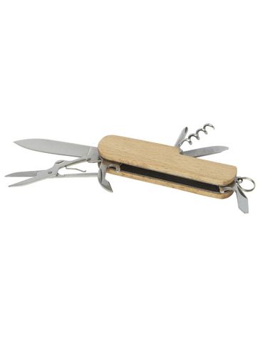 7-funkcyjny drewniany scyzoryk Richard, piasek pustyni