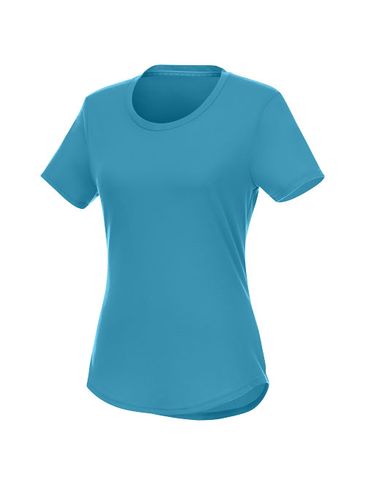 Jade - koszulka damska z recyklingu z krótkim rękawem, niebieski nxt