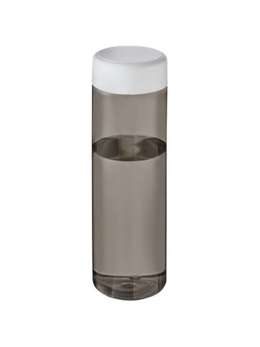 H2O Active® Vibe 850 ml screw cap water bottle, ciemnografitowy / biały