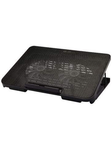 Gamingowy stojak Gleam do chłodzenia laptopa, czarny