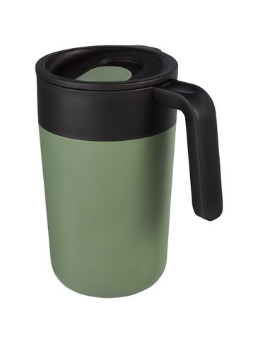 Nordia kubek o podwójnej ściance, 400 ml, zielony melanż