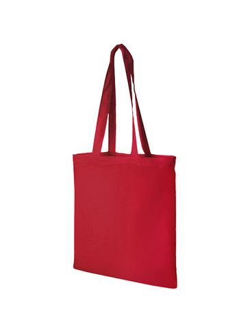 Torba bawełniana Madras 140 g/m², czerwony