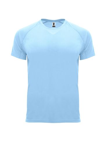 Bahrain sportowa koszulka męska z krótkim rękawem, błękitny