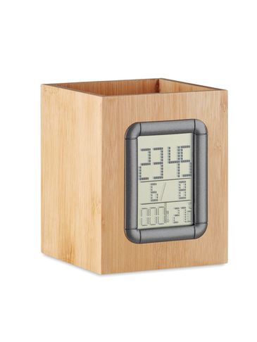 MANILA - Pojemnik na długopisy i zegar