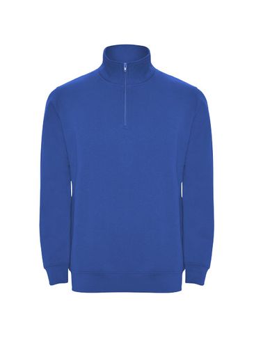 Aneto bluza rozpinany pod szyją na suwak, błękit królewski