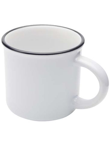 Bario kubek ceramiczny o pojemności 240 ml, biały