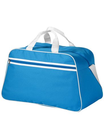 Torba sportowa San Jose, niebieski / biały