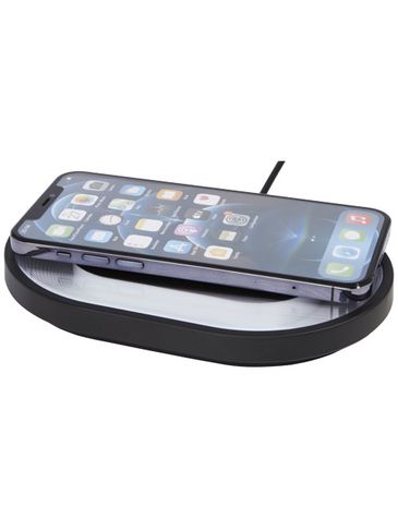 Ray bezprzewodowa ładowarka indukcyjna z pulsującym światłem, czarny