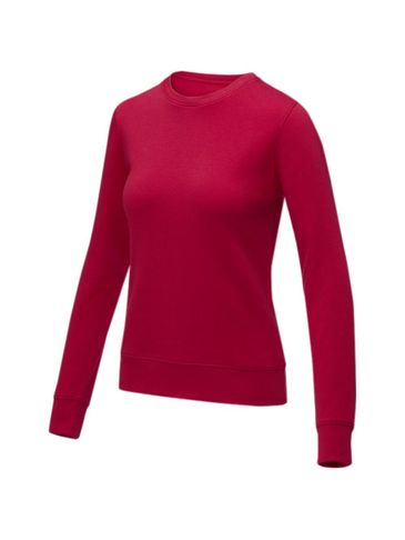 Zenon damska bluza z okrągłym dekoltem , czerwony