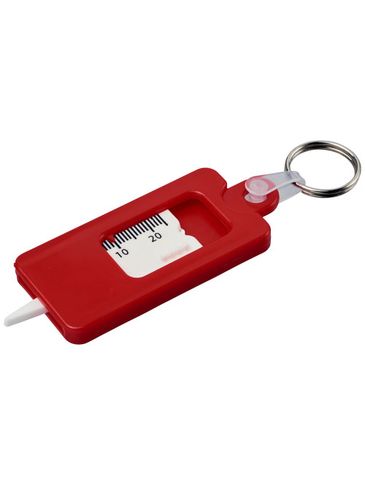 Narzędzie do pomiaru głębokości bieżnika Kym, czerwony