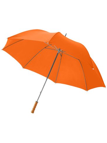 Parasol golfowy Karl 30'' z drewnianą rączką, pomarańczowy