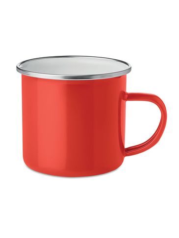 PLATEADO - Metalowy kubek, warstwa emalii