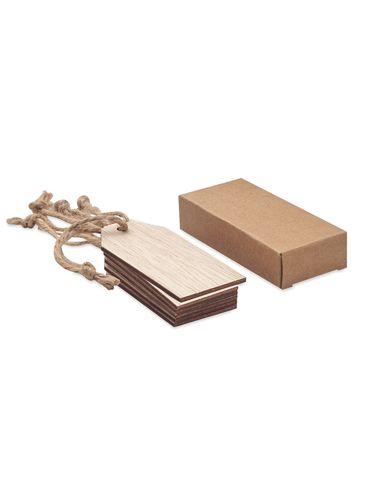 ETIBAM - Derwniane zawieszki prezentowe