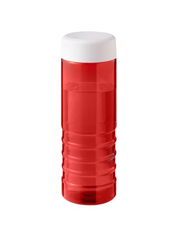 H2O Active® Eco Treble 750 ml screw cap water bottle , czerwony / biały