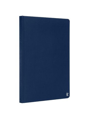 Karst® A5 notatnik w twardej oprawie, granatowy