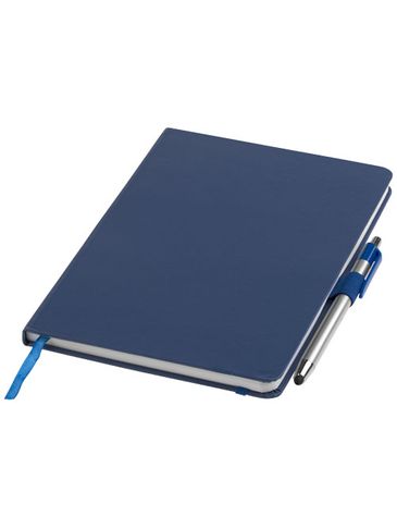 Notes A5 i długopis ze stylusem Crown, niebieski