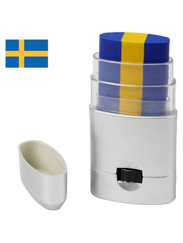 Farba do ciała Velox, błękit królewski / żółty / szroniony błękit królewski