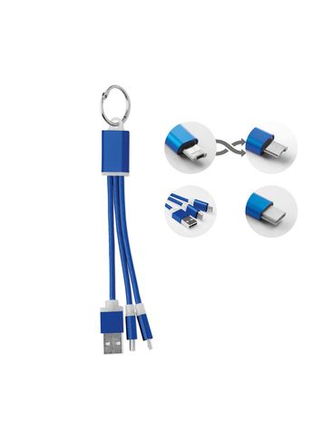 RIZO - Brelok z kabelkami ładującymi