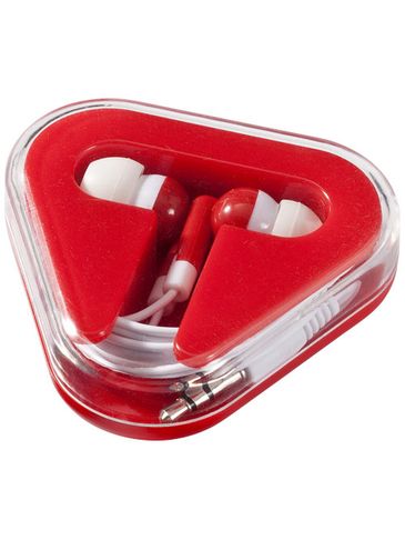 Słuchawki douszne Rebel, czerwony / biały