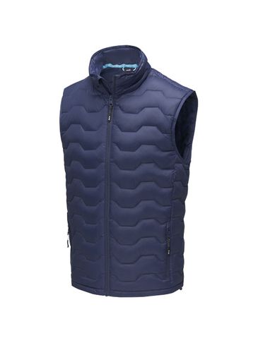 Epidote męska ocieplana kamizelka z recyklingu, z certyfikatem GRS, granatowy